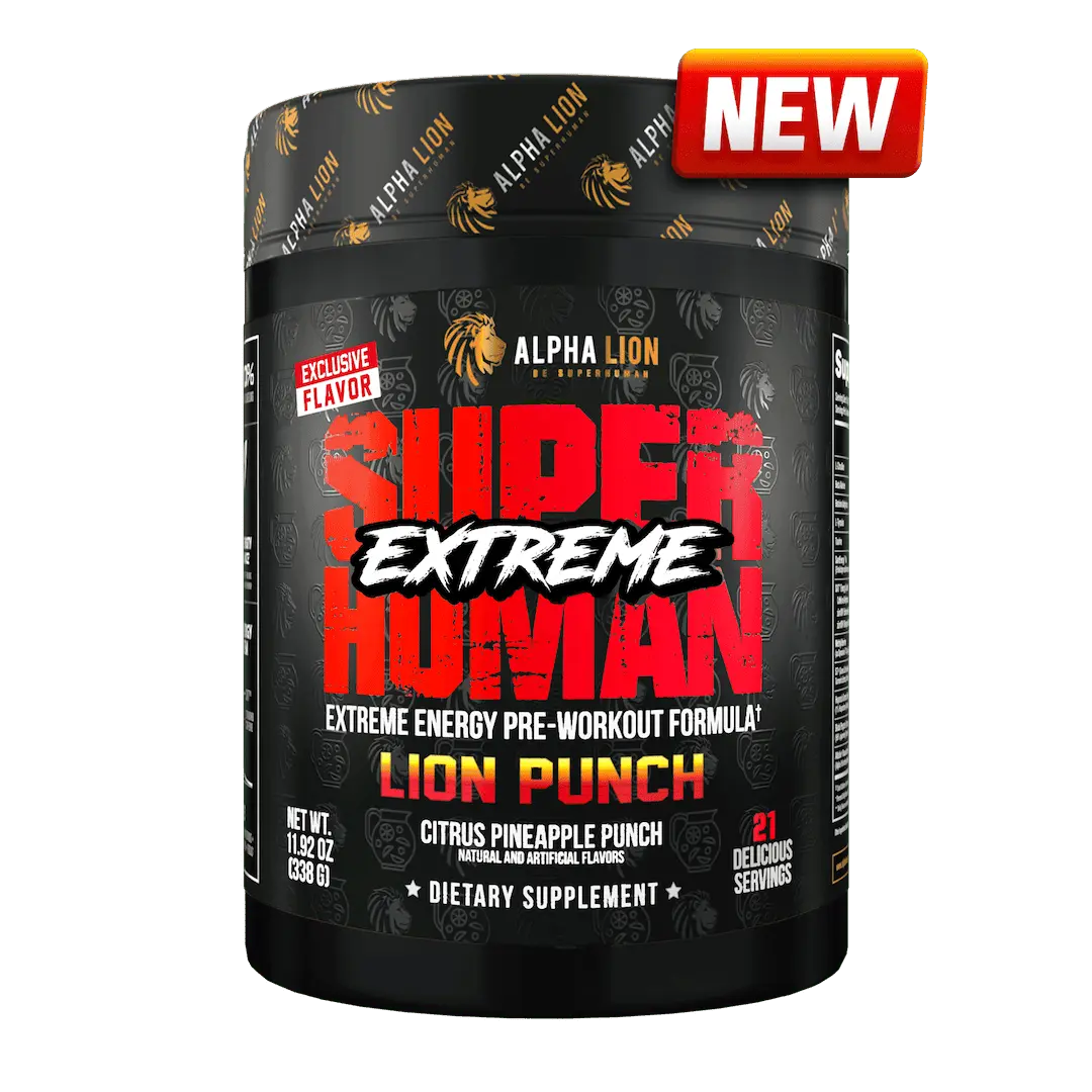 SUPERHUMAN® EXTREME - Extreme Energy Pre-Workout Formula