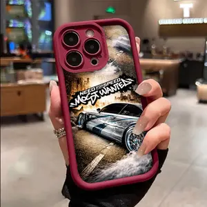 Sports Car Phone Case TPU for iPhone 17 AIR 17 PRO 16 PRO 15  PRO MAX  14 PLUS 13 PRO 12 11 PRO XS MAX X XR Samsung Galaxy S25 Ultra S24 S23 S22 Plus