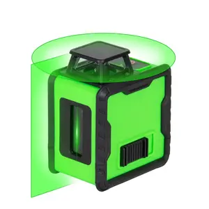 5-Line Laser Level Tool, Precision Laser Projection Tool, Indoor & Outdoor Laser Level Tool for Accurate Measurements