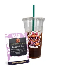 Single Custom Loaded Tea On The Go Packets 15 calories 0 Sugar No Energy Crash