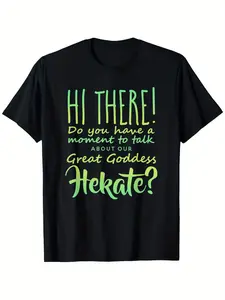 Great Goddess Hekat, Pagan Humor, Witchcraft, Witch T-Shirt for All Men and Women Outdoor Short Sleeve T-Shirt, 100% Cotton, S-XXXL, breathable comfort, minimalist style, travel outfit, for young people