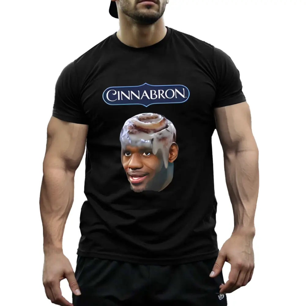 Cinnabron LeBron James Meme T-Shirt, Funny t-shirt, Unisex T-shirt