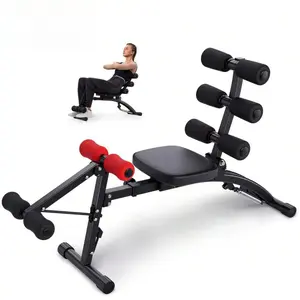 Sit-up Machine Multifunctional Adjustable Abdominal Trainer Home Gym Abdominal Exercise Bench Sit-up Machine Full Body Workout Fitness Chair
