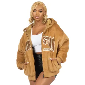 Jaleah Brown Oversized Fur Jacket