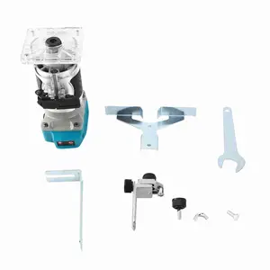 Speed Adjustable Brushless Wood Router Multifunctional Woodworking Electric Trimming Milling Engraving Slotting Machine 18000rpm