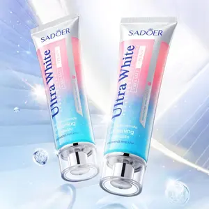 Niacinamide-Infused Peach Sea Salt Toothpaste, Mild Natural Formula with Juicy Peach Flavor, SLS-Free & Non-Irritating, Protects Enamel, Ideal for Sensitive Gums and Daily Gentle Cleansing