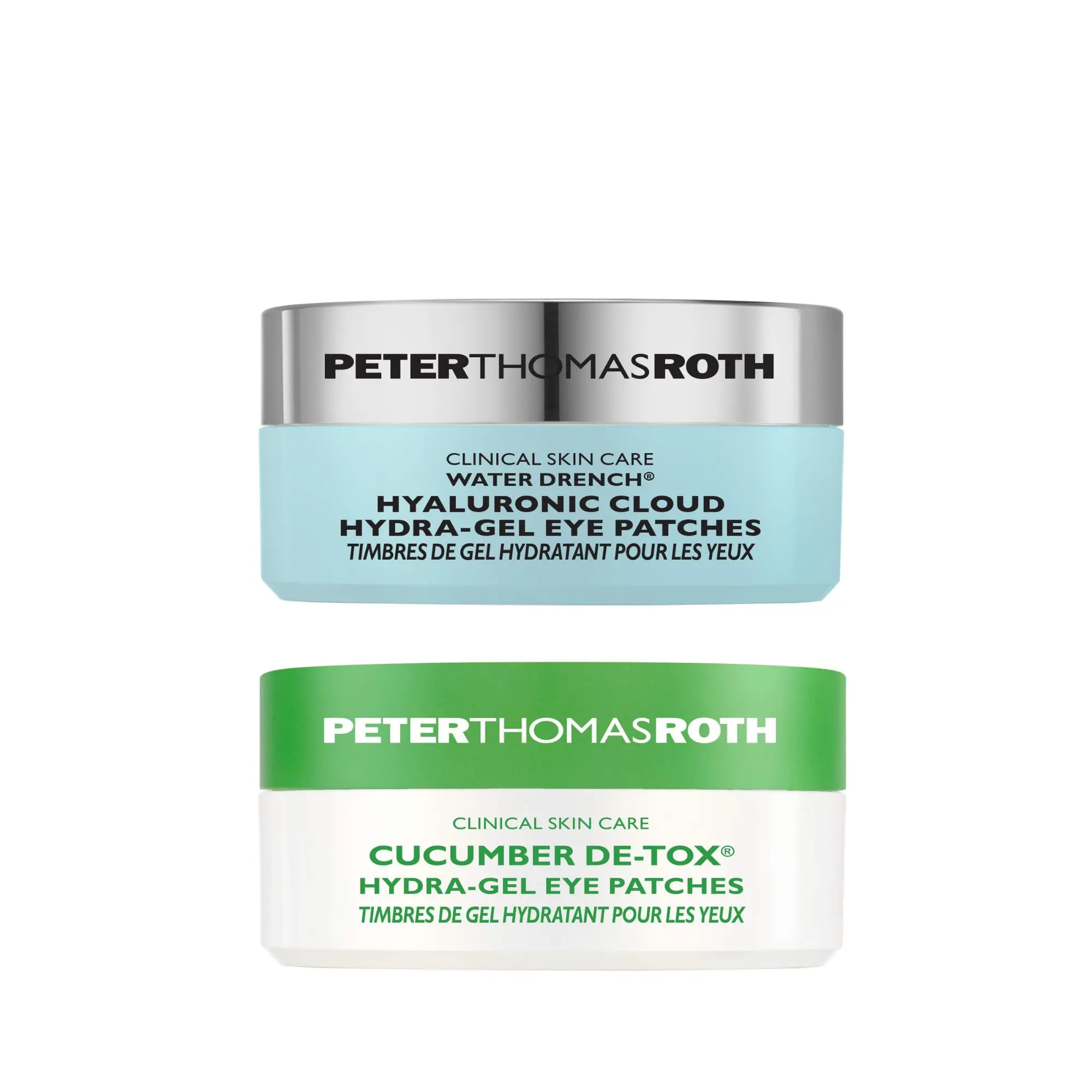 Peter Thomas Roth Water Drench Hyaluronic Cloud Eye Patches & Cucumber De-Tox Eye Patches