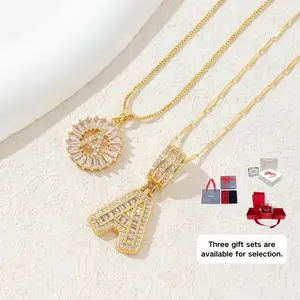 2 Pack nitial Letter Pendant Necklaces 14K Gold&Silver plated Adjustable chain for Women Valentine's Day Anniversary Jewelry set Perfect for Parties, Birthdays, Anniversary Gifts, Valentine's Day Gift Sets,New gift,gifts for daughter