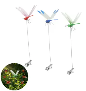 Natural Bug Repellent Decoy Realistic Dragonfly Outdoor Deterrent for Mosquitoes Wasps and Horse Flies Chemical Free Garden Patio Yard Protection Safe for Pets and Kids