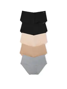 PINK Victoria's Secret Women's No Show Hipster Underwear, Panties for Women, Multi Pack (XS-XXL)