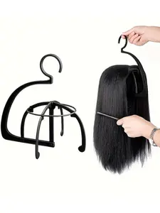 5-Pack Wig Storage Rack, 2 Color Options Available, Convenient Use, Durable & Stylish Design, Hanging Organizer, Perfect for Organizing Wigs
