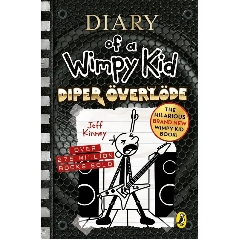 USED-Diary of a Wimpy Kid: Diper OEverloede (Book 17) by Jeff Kinney (Hardcover)
