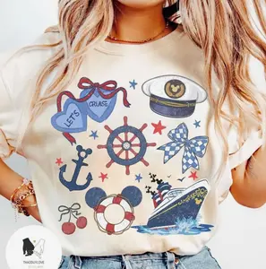 Retro Coquette Bows Magical Cruise shirt, Let's Cruise T-shirt, Cruise Girls Trip Matching shirts, Magic Cruise Line shirt