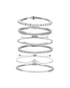 THE SUPERNOVA TENNIS BRACELET STACK