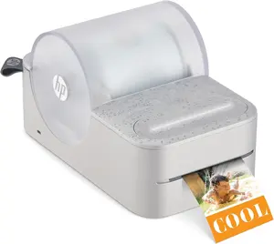 HP Sprocket Panorama Portable, Instant Label Printer & Photo Printer 2” x .5”- 9”