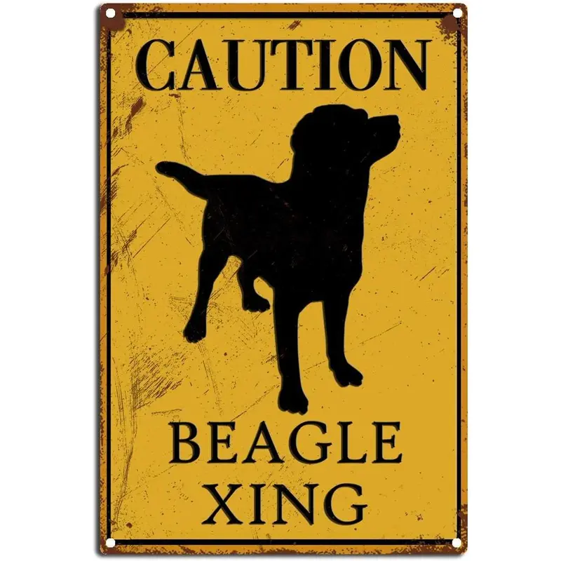 【新品未使用品】LGB BEWARE OF THE DOG タンク　初期 beware of beagle dog sign - TikTok Shop