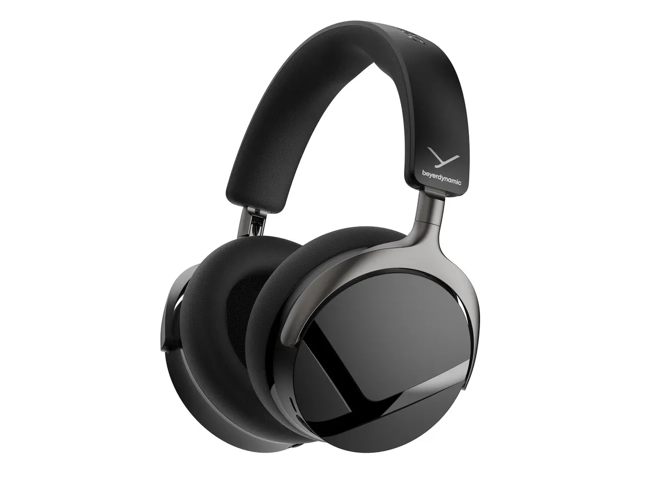 beyerdynamic AVENTHO Y Wireless Headphones, 90-hour battery, ANC, Bluetooth 6.0 multipoint, foldable, replaceable battery - Liquid Black