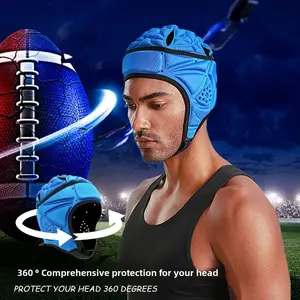 Rugby helmet Goalkeeper anti-collision sports hat EVA baseball football training protective gear protective helmet