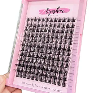 Eyeshine XLONG  (black 10-20mm) long lash clusters only glue sold separately