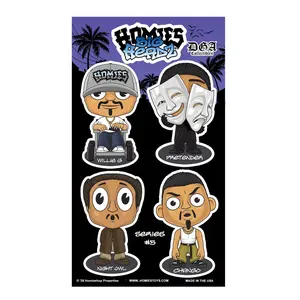 SERIES #5- HOMIES BIG HEADZ Vinyl Decal Stickers