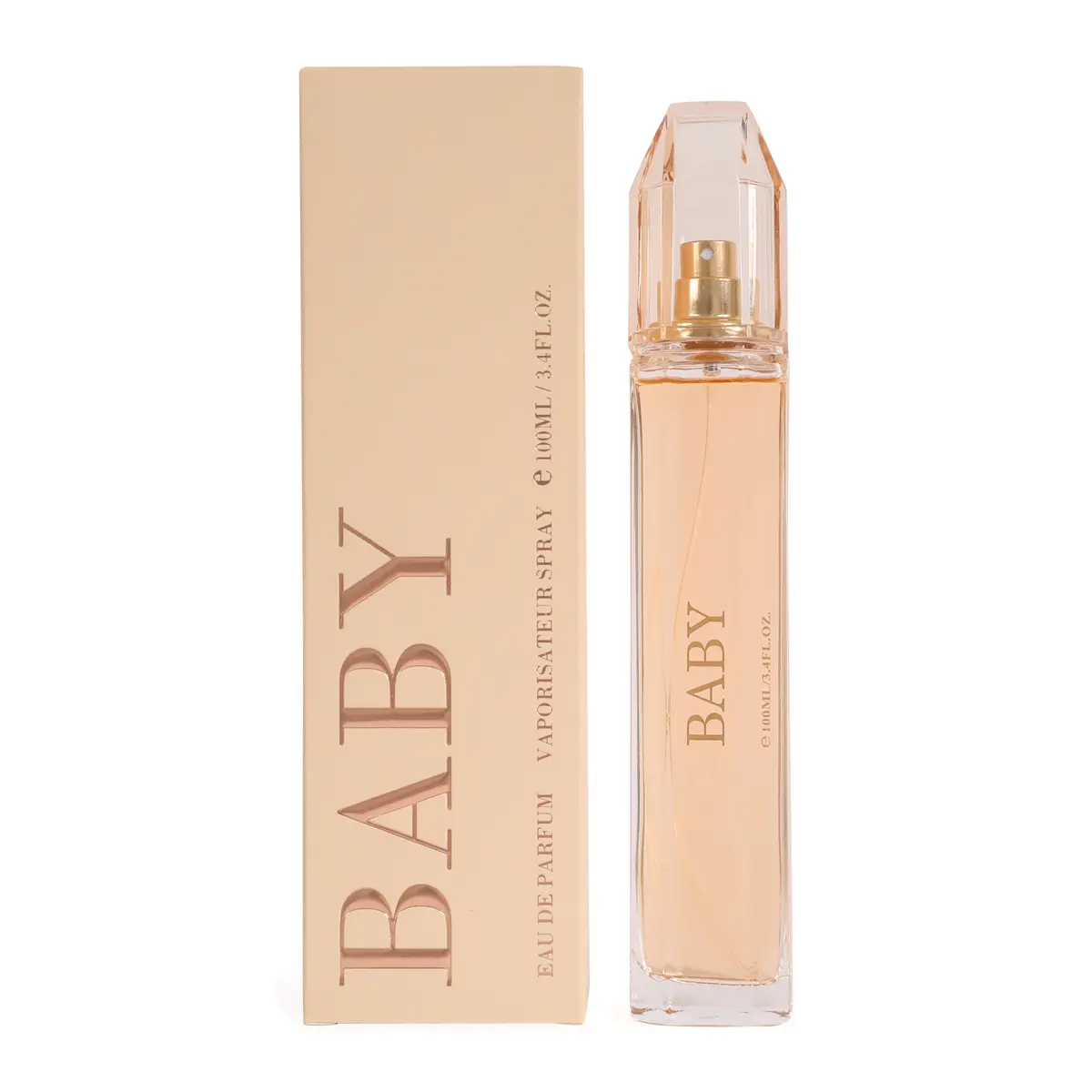 Baby Eau de Parfum Spray Perfume for Women 100ml/3.4fl.oz - Delightful Fragrance for Adults, Easy to Carry, Great for Sharing