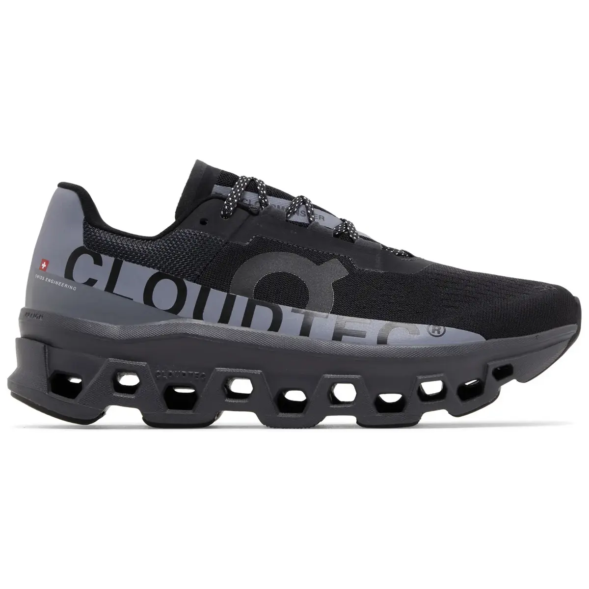 On Running Cloudmonster Lumos Black 62.98394 Men's Fashion Shoes New