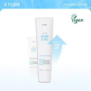 [ETUDE Official] Soonjung 2x Barrier Intensive Cream 5.07 fl oz (150ml) | Deep Hydration | Skin Protection | Nourishing Formula | Moisturizing | DealsForYouDays