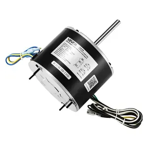VEVOR Condenser Fan Motor with Capacitor, 1/4HP 825RPM 208-230V, Compatible with GE Genteq 5KCP39LFBE31S 5KCP39LFY534AS, Lennox 12Y65 (92W75), Carrier HC39GE242 HB39GQ232, Amana Janitrol 0131M00014PS