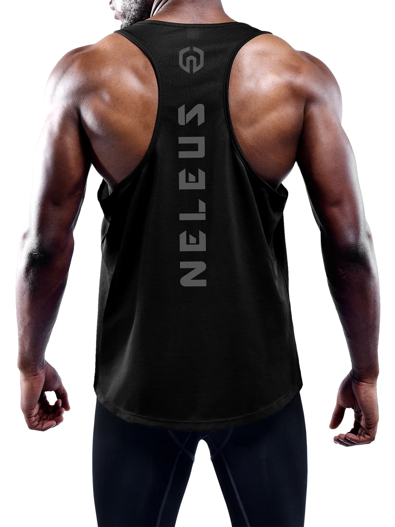 NELEUS Fitness Men's 3 Pack Dry Fit Y-Back Muscle Tank Top Athletic Training Apparel Yoga Sports Vest Dry Fit Wicking Yoga Gym Outfits summerwins,back to school,back to school shopping