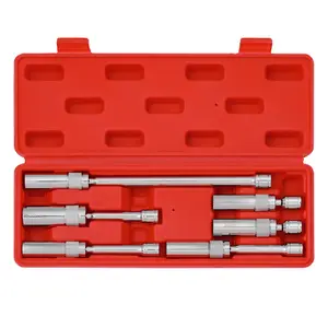 6PCS 3/8-Inch Drive Magnetic Swivel Spark Plug Socket Set, Thin Wall, Include 9/16-Inch, 5/8-Inch, 13/16-Inch, 14mm, Socket, Length: 4-Inch, 6-Inch, 11-Inch, 12-Point, CR-V, # TikTokShopBlackFriday