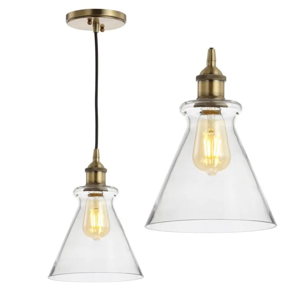 JONATHAN Y Dragonfly Contemporary Arched LED Floor Lamp - Home Decor Light with 4W Eco Bulb & Glass Shade for Living Room, Bedroom