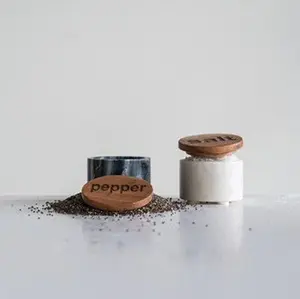 Marble Salt & Pepper Set