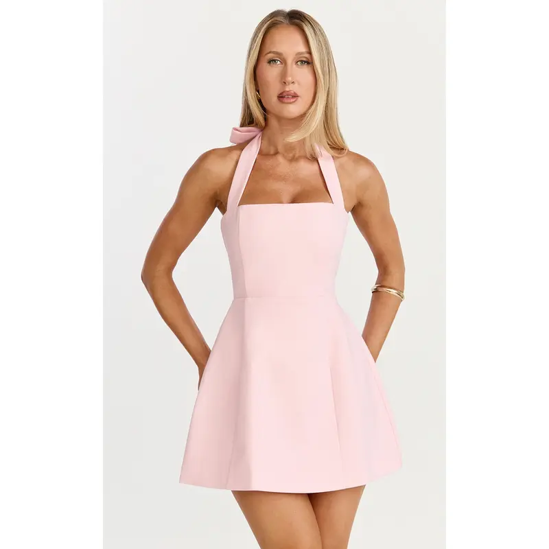 white lotus harper pink dress White Lotus Pink Dress Harper
