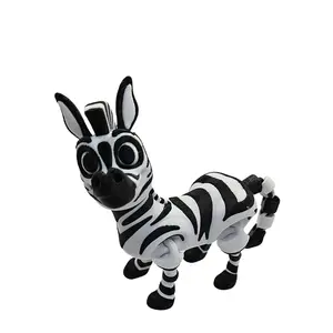 Zebra Fidget Toy – 3D Printed Articulated Figure | Flexi Desk Toy & Unique Gift