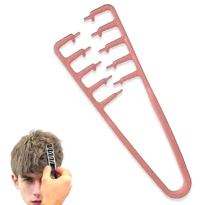 Texture Comb for Volumizing & Styling, Wide Tooth Comb for Curly Hair Men & Women, Anti-Frizz Root Lifting Styling Tool (Pink)
