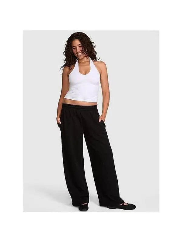 PINK Campus Fleece™ Adjustable-Cinch Sweatpants
