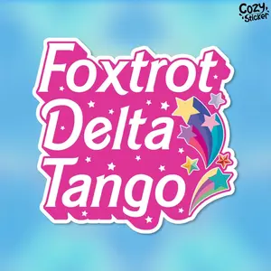 Foxtrot Delta Tango Sticker