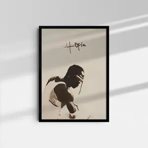 Utopia Album Poster -Music Wall Art - Album Cover Poster - Rap Decor