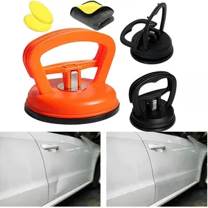3 PCS Car Dent Puller Kit, Paintless Dent Removal Tools with Suction Cups for Auto Body Panels, No Glue Required