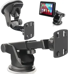 Mount(2Pcs),(4.3"-10")Backup Camera  Mount, Screen Dashboard Mounting Bracket for Carpuride, Play Screen Windshield Suction Cup Mount,Rear View Camera Display Holder