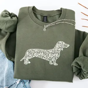 Dachshund Sweatshirt – Doxie Mom & Mama Gift, Wiener Dog Lover Sweatshirt