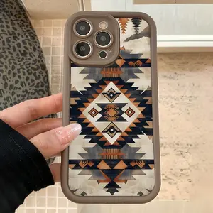 Vintage Pattern Phone Case, Anti-drop Cellphone Protective Case, Total Protective Shockproof Mobile Phone Cover, Casing for iPhone 17 16 15 14 13 12 11 X XS XR Pro Max Plus Air
