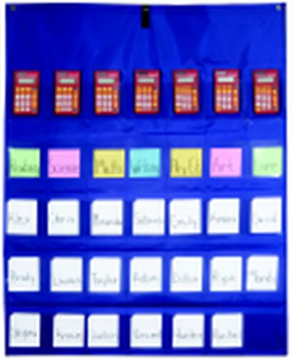 School Smart Calculator-Multi-Use Pocket Chart