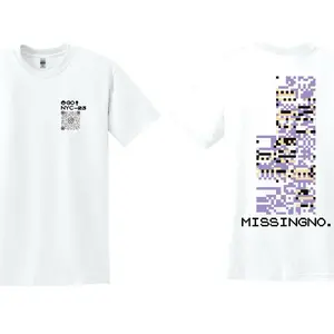 missingno. Original NYCGofest shirt  Custom sizes available Streetwear Top Summer #MissingNo, #PokemonGlitch, #RetroGaming, #Gen1Pokemon, #GamerTee, #NerdCore, #PixelArt, #PokémonMemes, #StreetwearDrop Menswear Tshirt Casual Sleeveless
