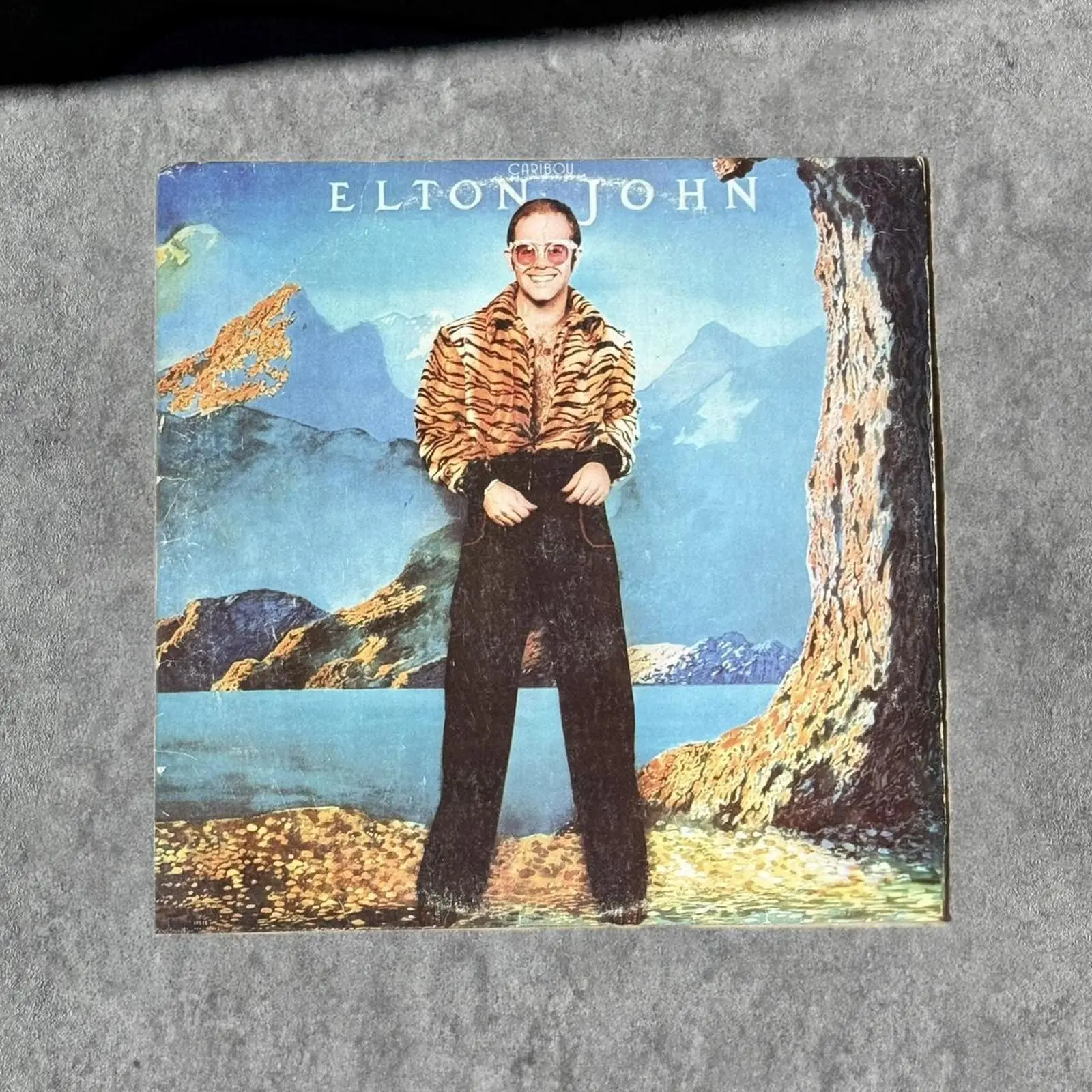 Elton John “Caribou” Vintage Record Vinyl