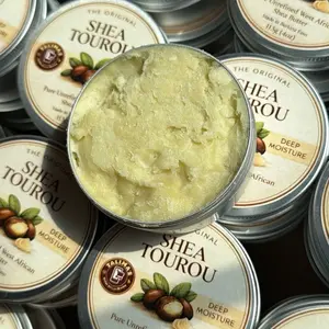 The Original Shea Tourou ( Shea Butter)  Unrefined Ivory Shea Butter for Moisturizing Body Cream & Hand Cream - Non Sticky Moisturizers for Skin Repair