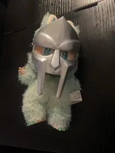 Small gladiator mask (MF DOOM) for labubus