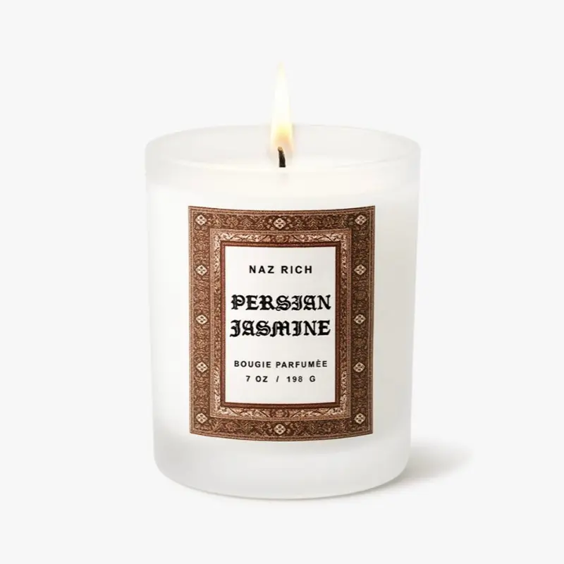 Persian Jasmine — Clean Coconut Apricot Wax Candle