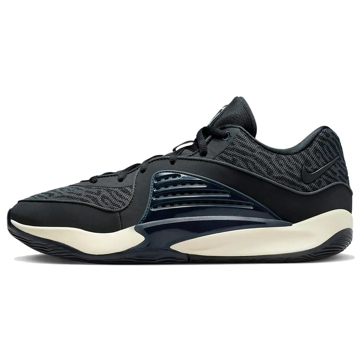 Nike Kd 16 Black Coconut Milk' Versatile Cushioned Durable Low Top Basketball Shoes Men's Blue DV2916-003