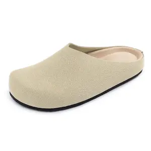 Athlefit Comfortable Slip On Clogs for Women Lightweight Arch Support Walking Shoes for Fall Nurse Work Casual